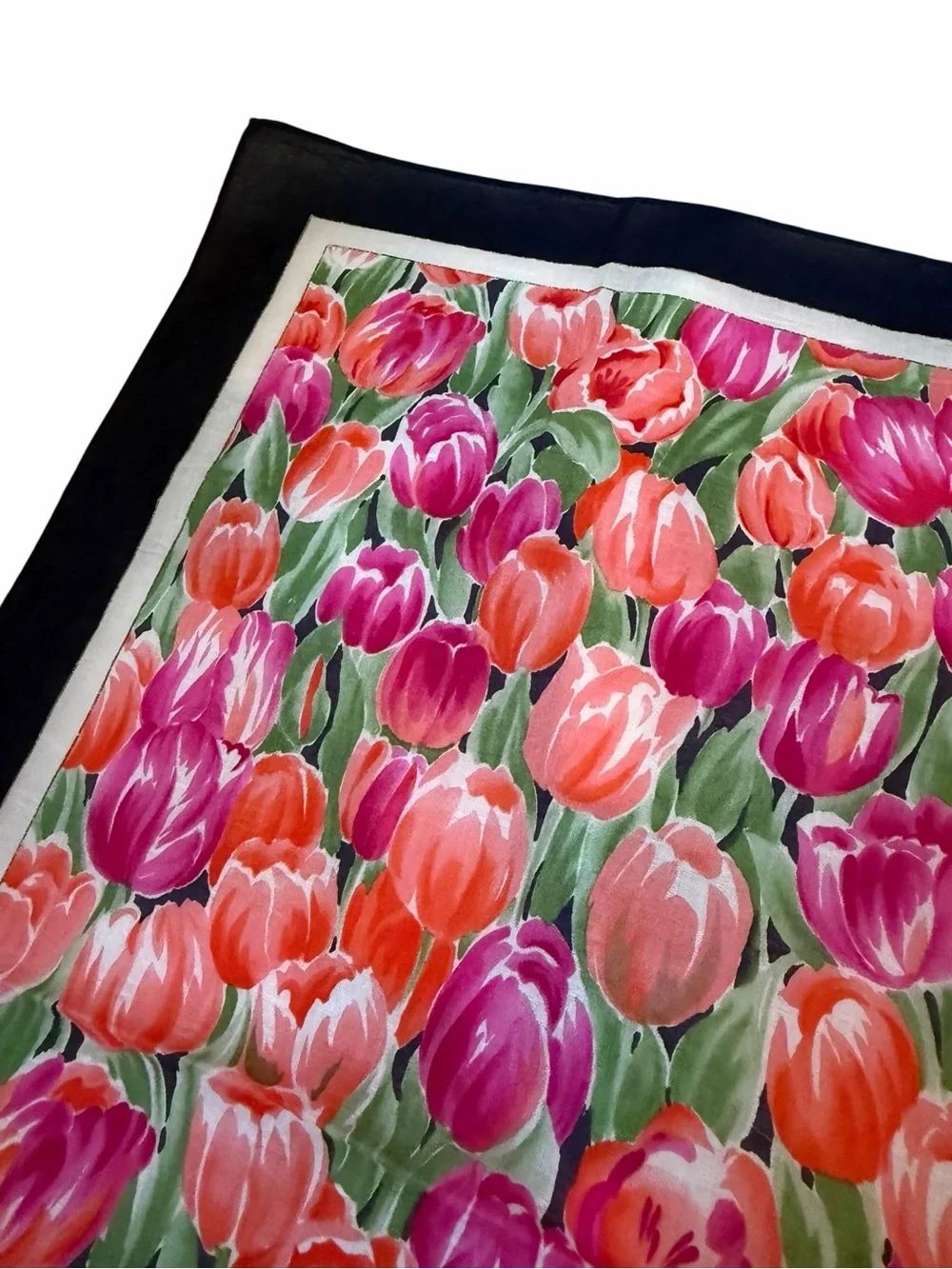 Givenchy Tulip Print Scarf/handkerchief